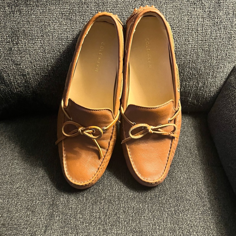 Cole Haan Women's Brown Leather Loafers 8.5 GUC